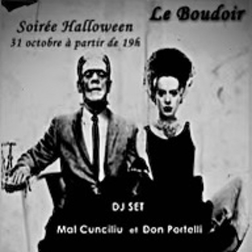 Mal’Cunciliu #Halloween Dark Disco live mix #B2B Don Portelli #Le Boudoir