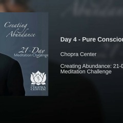 Day 4 - Pure Consciousness
