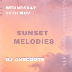 Part 1 - ANecDote - Sunset Melodies @Olo - Imsouane 29.11.2023