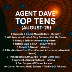 Agent Dave - Top Tens (Aug-25)