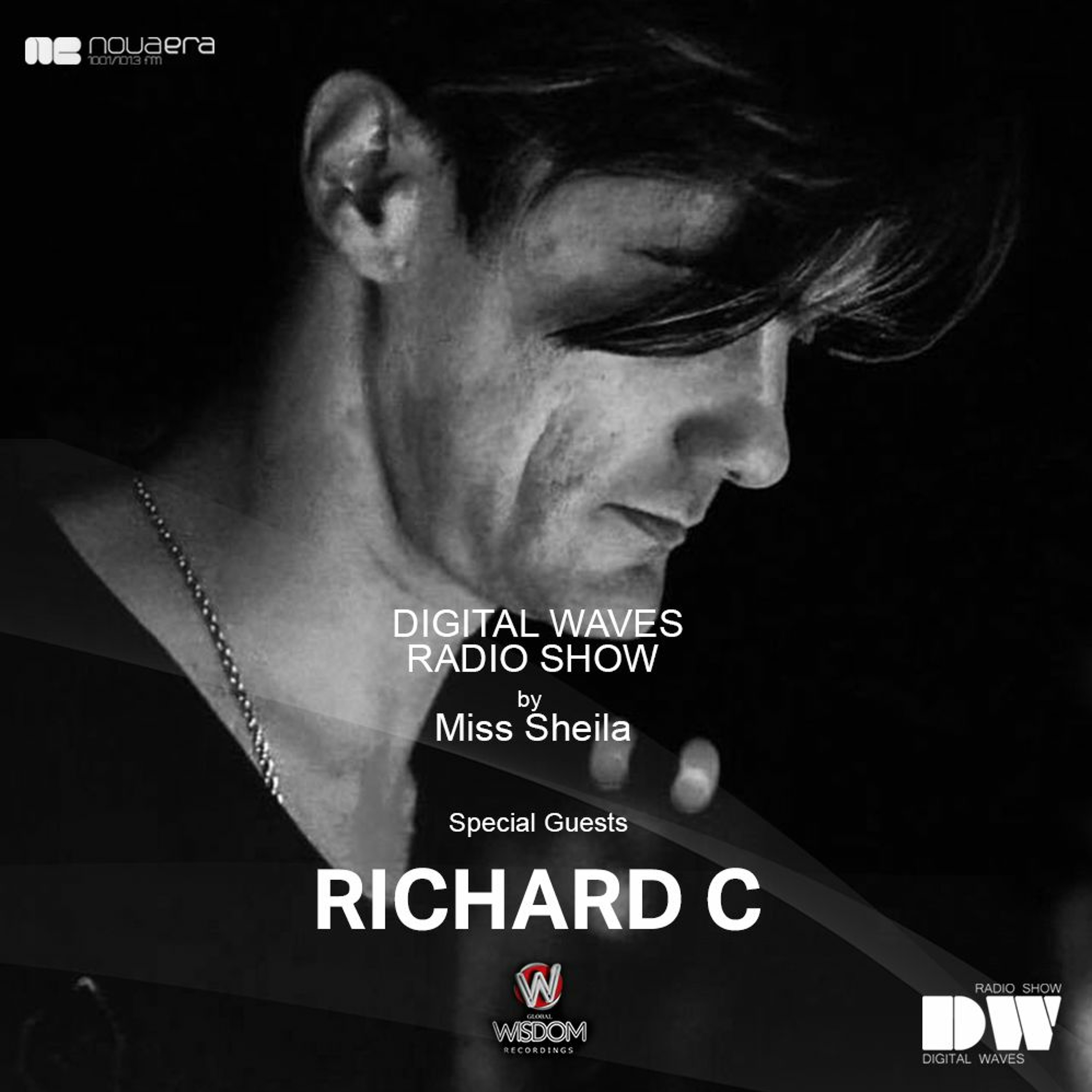 DIGITAL WAVES RADIO SHOW #266 Invites RICHARD C - 13/02/20 episode artwork