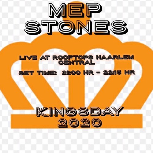MEP STONES KINGSDAY NL 2020 at ROOFTOP HAARLEM CENTRAL