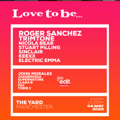 Faz - Edit.Presents @ The Yard Manchester May Bank holiday '25