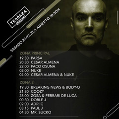 CIERRE CRISTAL AREA FABRIK (PACO OSUNA) 25.09.2021