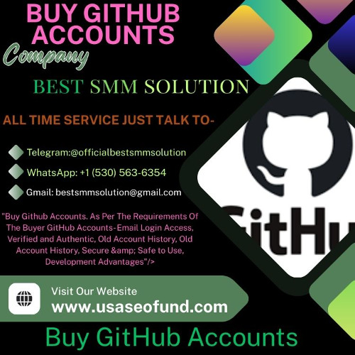 Buy, GitHub Accounts – Verified & Ready to Use