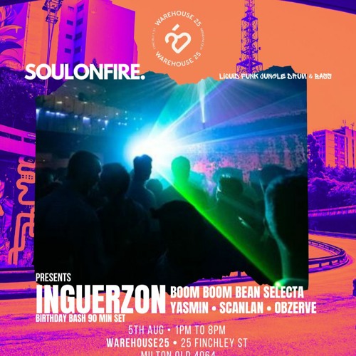 BBBS @SOUL ON FIRE august 23. Soulful, deep, rolling DNB