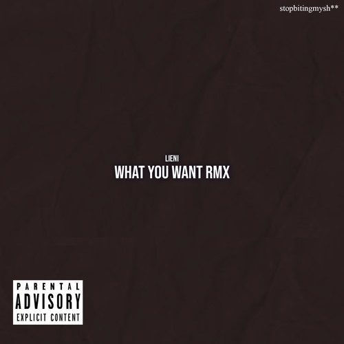 What You Want Rmx