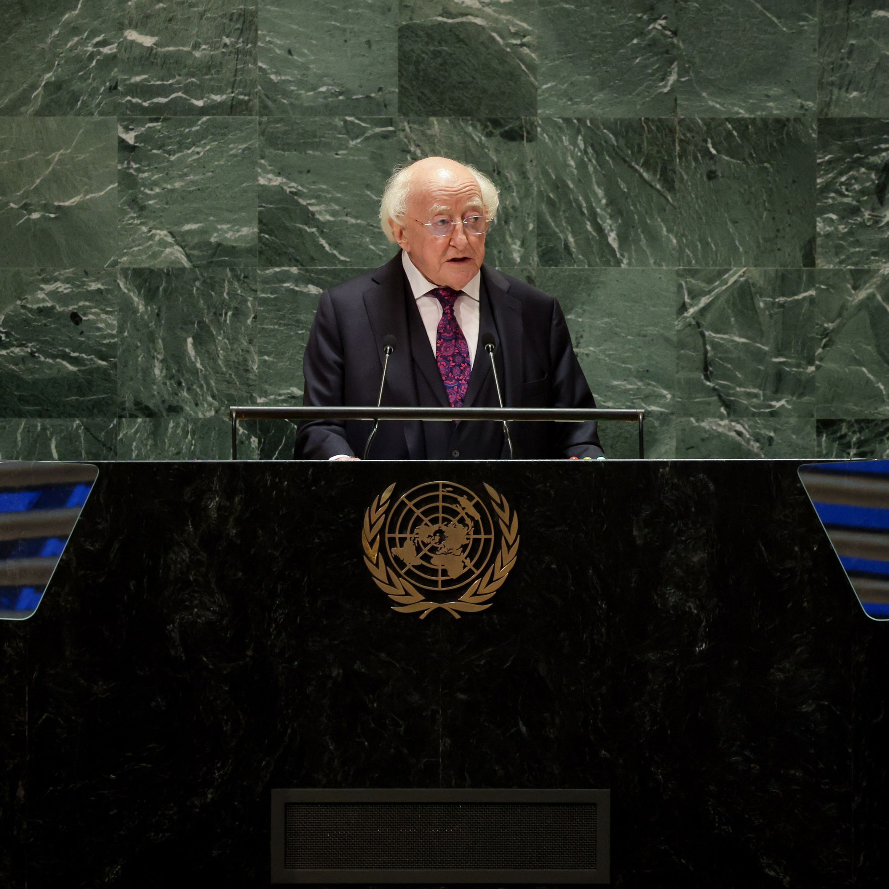President Higgins addresses United Nations Summit of the Future in New York