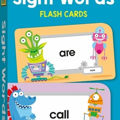 Streamâš¡ï¸DOWNLOADâ¤ï¸ School Zone - Sight Words Flash Cards - Ages 5 and Up  Kindergarten to 1s