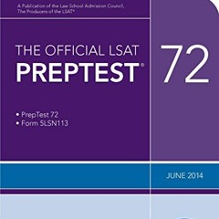 [GET] EBOOK 🖍️ The Official LSAT PrepTest 72: (June 2014 LSAT) by  Law School Admiss