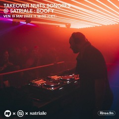 Takeover Nuits sonores @ Satriale : Boofy - 19 Mai 2023