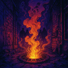 light a match