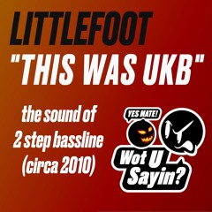 Littlefoot - This Was UKB - The Sound Of 2 Step Bassline - DJ MIX