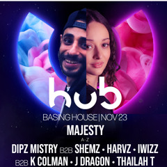 K Coleman & Iwizz | Live B2B Set @The Hub in Basing House | Deep, Tech & Underground House 23.11.24