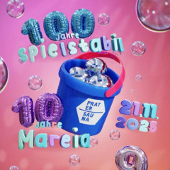 Benno und Simml dribbeln in der Pratersauna