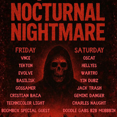 SIMShows Nocturnal Nightmare Live Set - EVOLVE