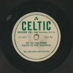 All Ireland Orchestra: Pet of the Pipers/Haste to the Wedding (jigs)