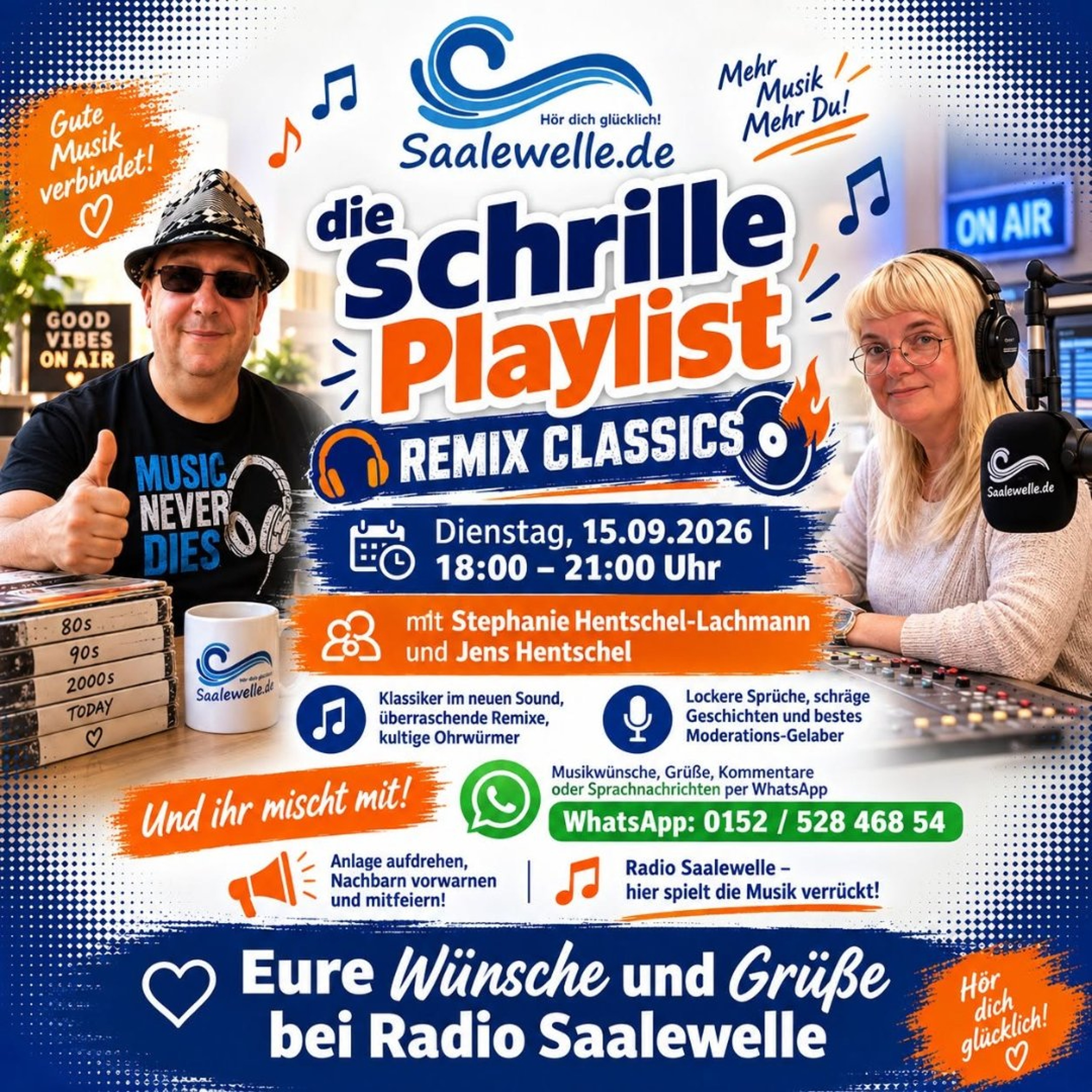 Die schrille Playliste Remixe 15.09.2026