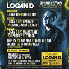 DNB COLLECTIVE PRESENTS: 25 YEARS OF LOGAN D - ORIGINATOR [DJ ENTRY]