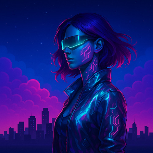 AI - Neon Sky (alternative version)