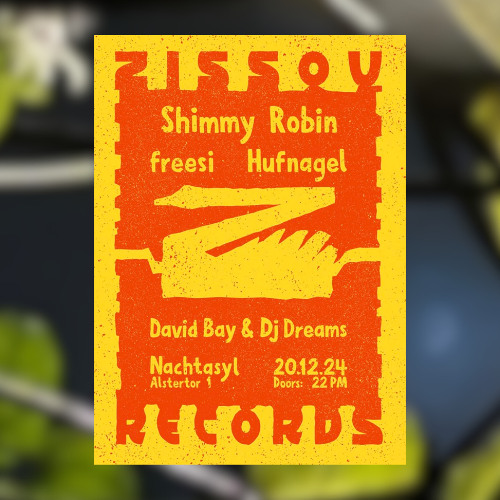 Shimmy Robin closing for ZISSOU RECORDS at Nachtasyl