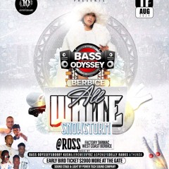 BASS ODYSSEY, BOBBY KUSH ,JEROME  AT BROOKLYN SQUAD ALL WHITE SNOW STORM 17TH AUGUST 2024