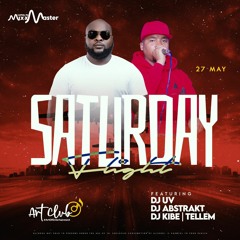 DJ UV , ABSTRAKT and DJ KIBE LIVE at THE ART CLUB May 27th 2023 (Interrupted)