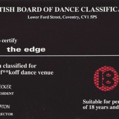Carl Cox - The Edge (Certificate 18) - 1992