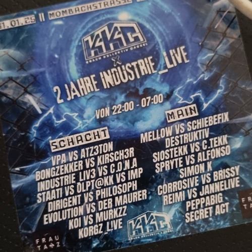 2 JAHRE INDUSTRIE_LIV3 Set Cut) Tube Saturator Plug-in Test 132bpm