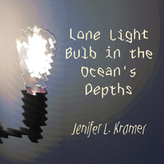 Lone Light Bulb in the Ocean's Depths