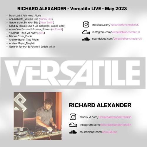 Richard Alexander VersatileLive 23