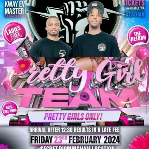 DJ TEEJ LIVE AUDIO: PRETTY GIRL TEAM 🌸 - TEEJ X CAIZ [BIRMINGHAM]