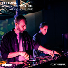 Paramida presents Running Hot - 22 January 2022