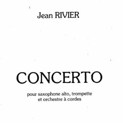 Concerto Per Sax Contralto, Tromba E Archi