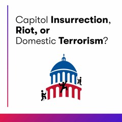Capitol Insurrection, Riot, or Domestic Terrorism?