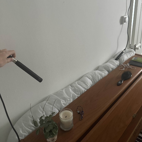 experimenting with new mics