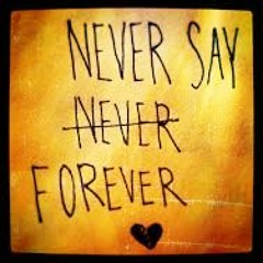 Never Say Forever!