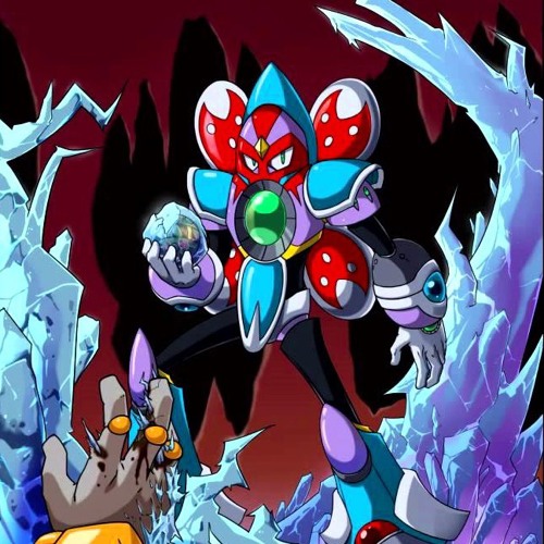 Mega Man X Corrupted - Crystal Caverns (Crystal Rafflar Stage)