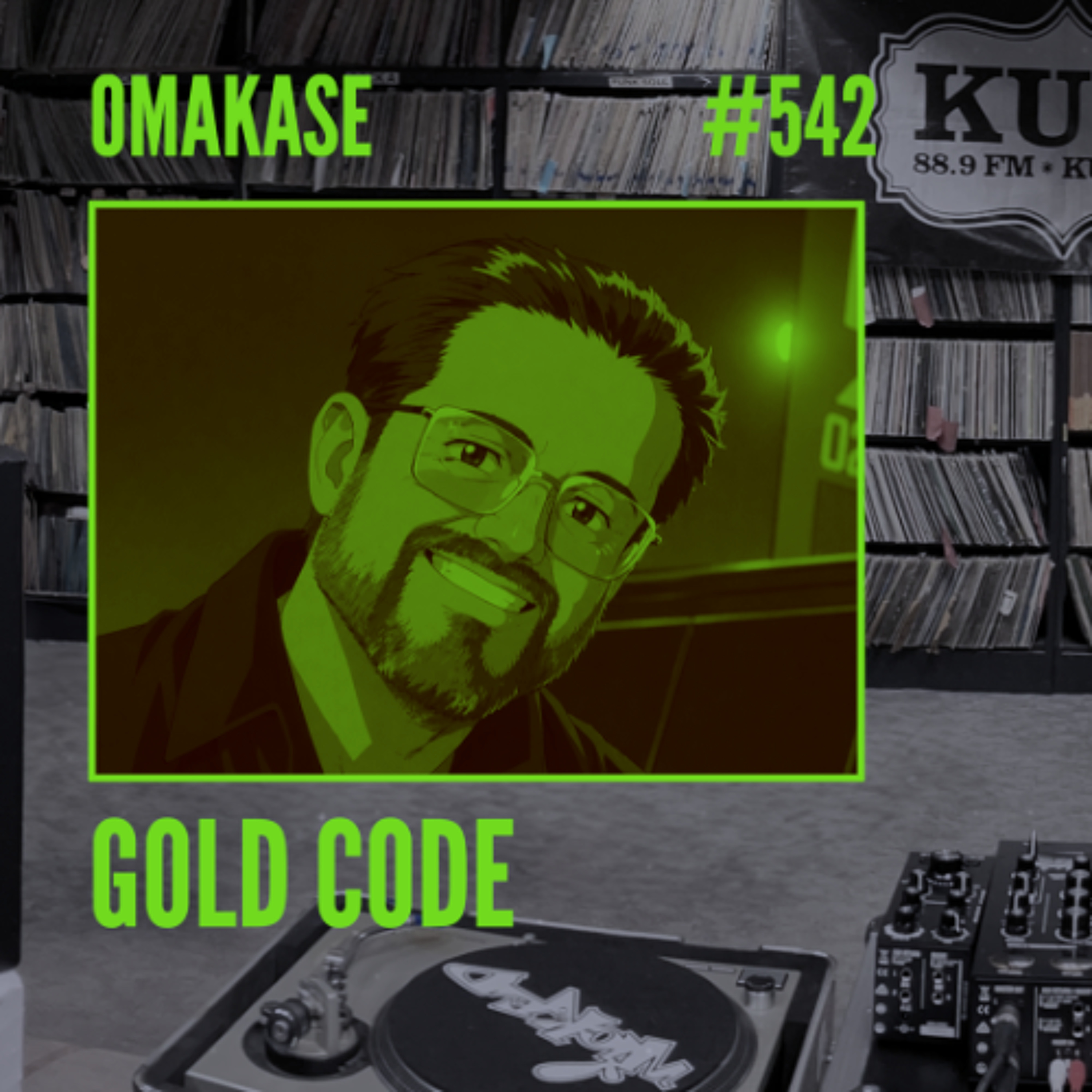 OMAKASE 542, GOLD CODE episode artwork
