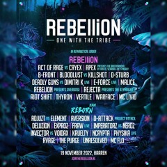 Rebellion 2022 - One With The Tribe // Warmup Mix by Revokez