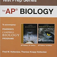 [Read] Preparing for the Biology AP* Exam (School Edition) (Pearson Education Test Prep) $BOOK^