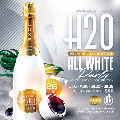 H20 ALL WHITE PARTY 2022 FT Jabba x Dj Taz