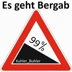 Es geht Bergab