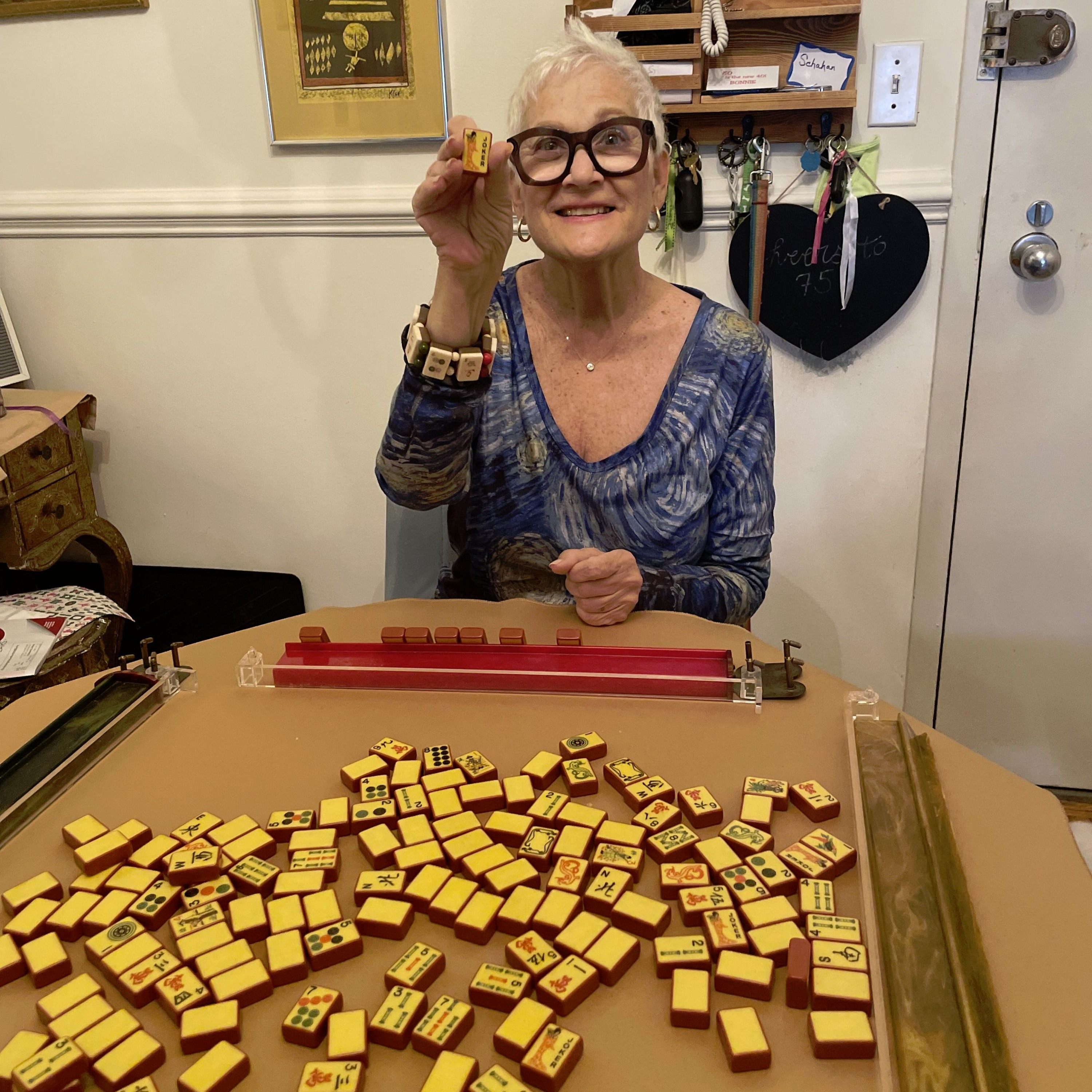 Bonnie Tchapraste Teaches Strategy With Mah Jongg -Bridgett Leslie episode artwork
