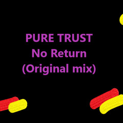 PURE TRUST - No Return (Original mix)