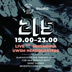 C2Ø AKA SERIOUS BEAT Serendipia At UWSM HQ United We Stream Madrid 02.05.2021