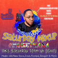 Saturday Soca Mix N Blend 16-Oct-21 With DJRATTY664 On Twitch - Follow Me Now Lets Vibez!