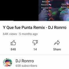 Y Que Fue Punta Remix - DJ Ronrro