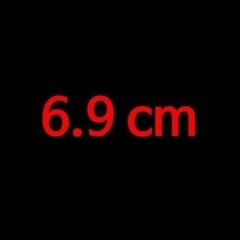 6.9cm