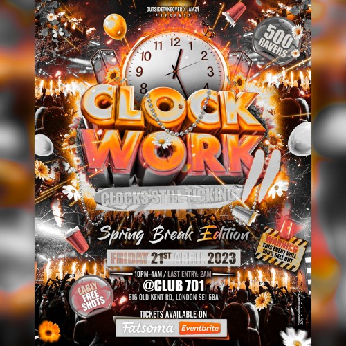 (Live Audio) Clockwork 2 I Warm Up Set I Mixed & Hosted By DJ Bradshaw